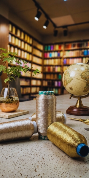 high quality zari threads for textile & embroidery industry